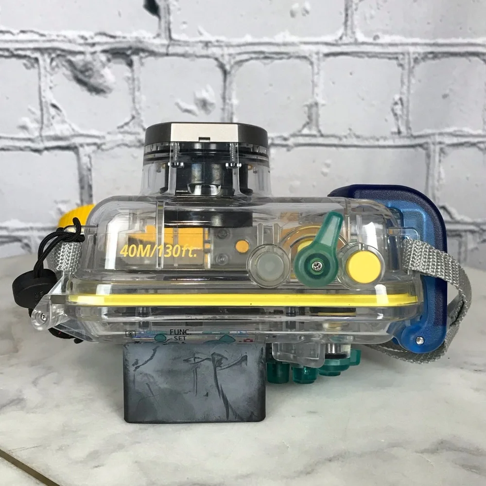 Canon WP-DC70 Waterproof Case 40M/130ft. See Through Underwater Camera Protector